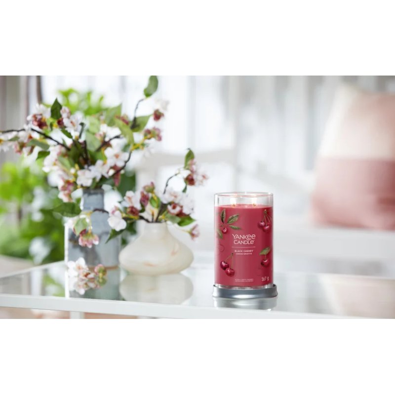 Yankee Candle 1724478E bougie en cire Cylindre Cerise (fruit) Rouge 1 pièce(s)