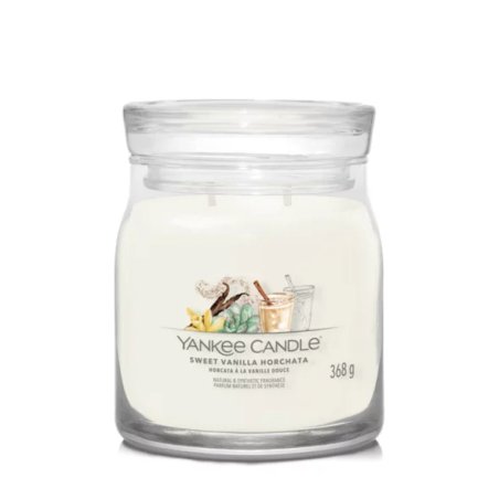 Yankee Candle Sweet Vanilla Horchata Medium Jar