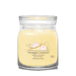 Yankee Candle Vanilla Cupcake bougie en cire Rond Chocolat, Cocoa, Sucre, Vanille Jaune 1 pièce(s)