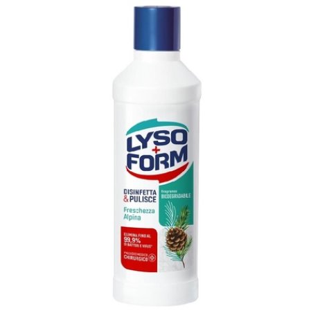 LYSOFORM PAVIMENTI 1100 ML Floor Cleaner - Freschezza Alpina