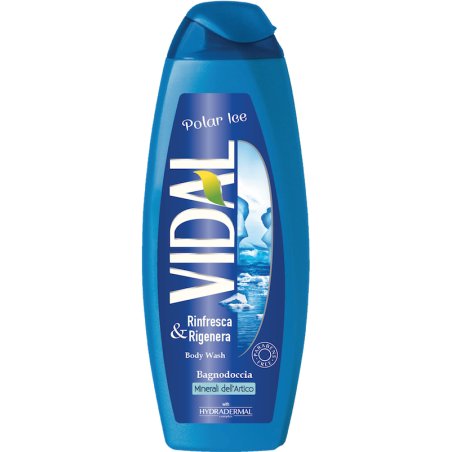 Vidal Polar Ice 500 ml Gel douche Unisexe Corps Citron, Musc, Bois