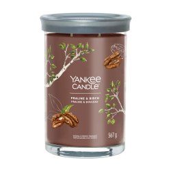 Yankee Candle Signature bougie en cire Cylindre Bois de bouleau Marron 1 pièce(s)