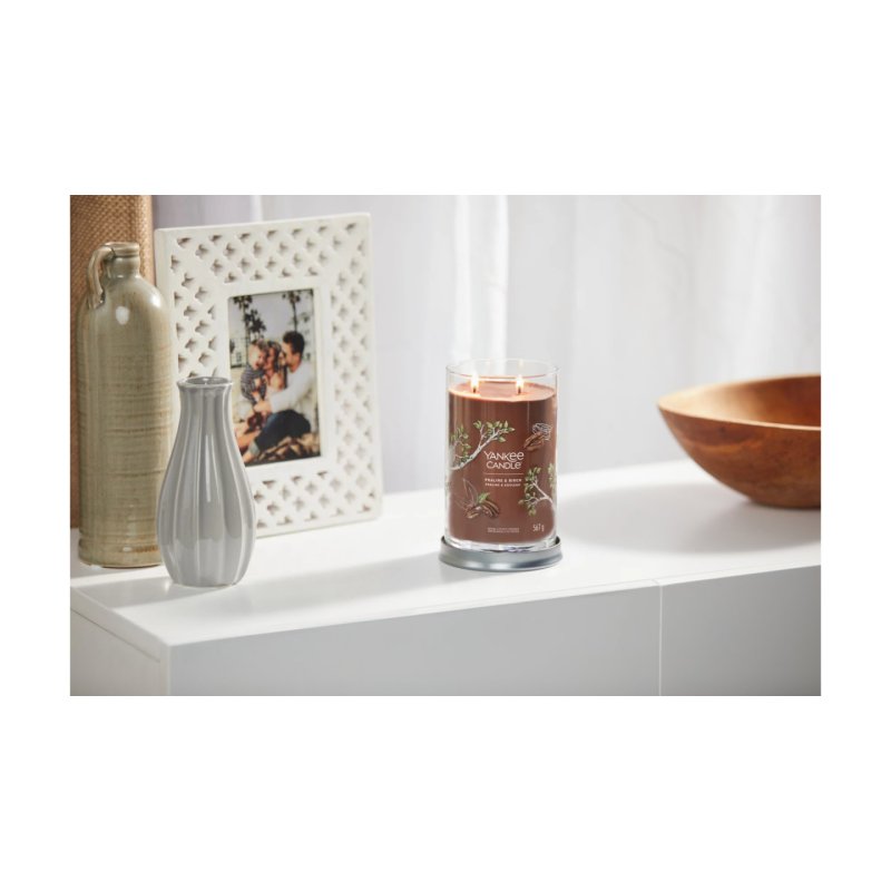 Yankee Candle Signature wax candle Cylinder Birch wood Brown 1 pc(s)
