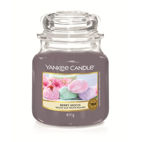 Yankee Candle Berry Mochi Scented Candle In Glass 411 G Dimensions