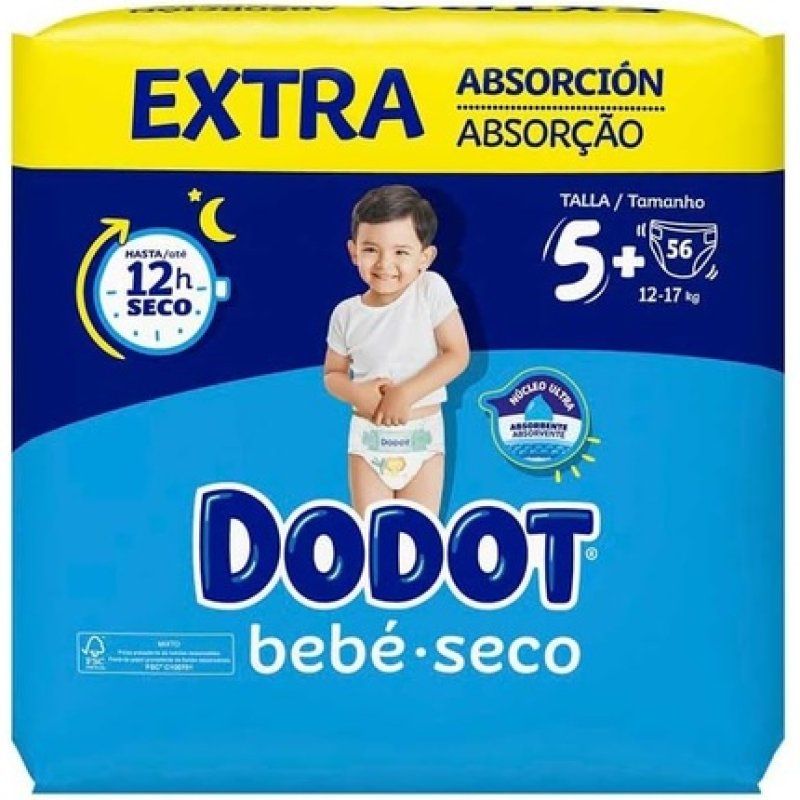 Dodot Baby Dry Extra Size 5 56 Pieces