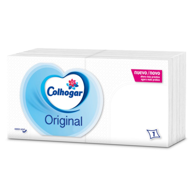Colhogar 327787 napkin 180 pc(s) White Paper