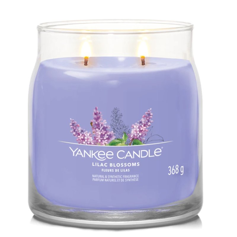 Yankee Candle Lilac Blossoms wax candle Cylinder Lavender, Lilac 1 pc(s)