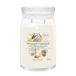 Yankee Candle Sweet Vanilla Horchata bougie en cire Cylindre Neutre 1 pièce(s)