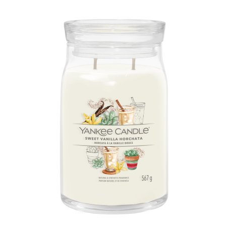 Yankee Candle Sweet Vanilla Horchata Large Jar