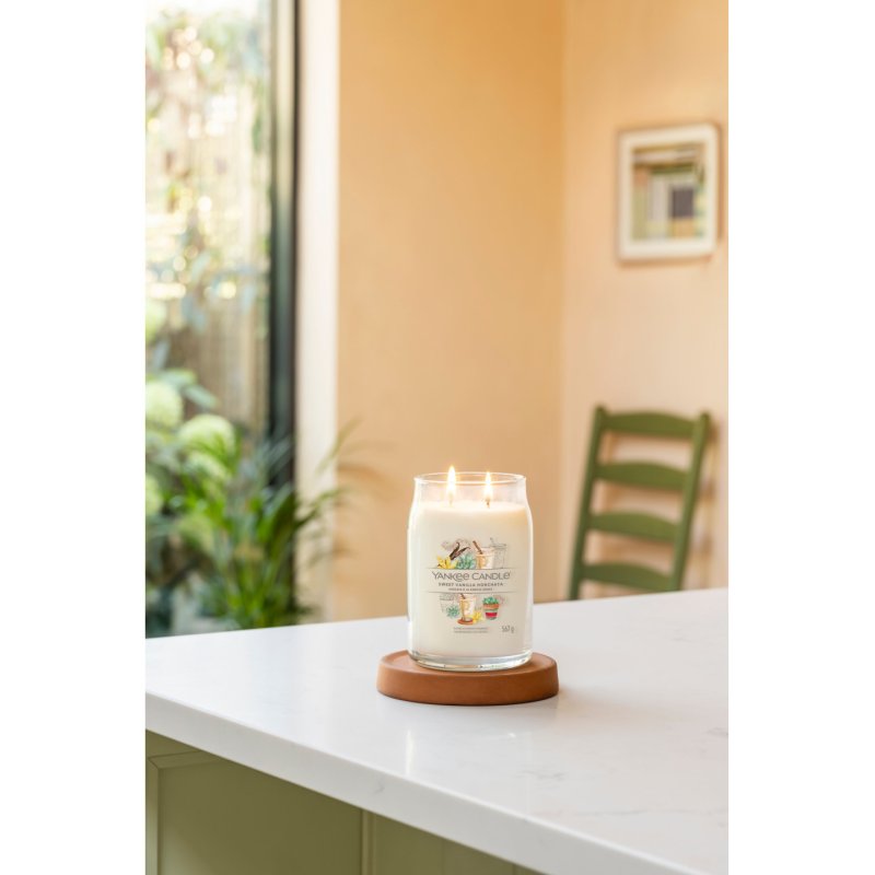 Yankee Candle Sweet Vanilla Horchata wax candle Cylinder Neutral 1 pc(s)