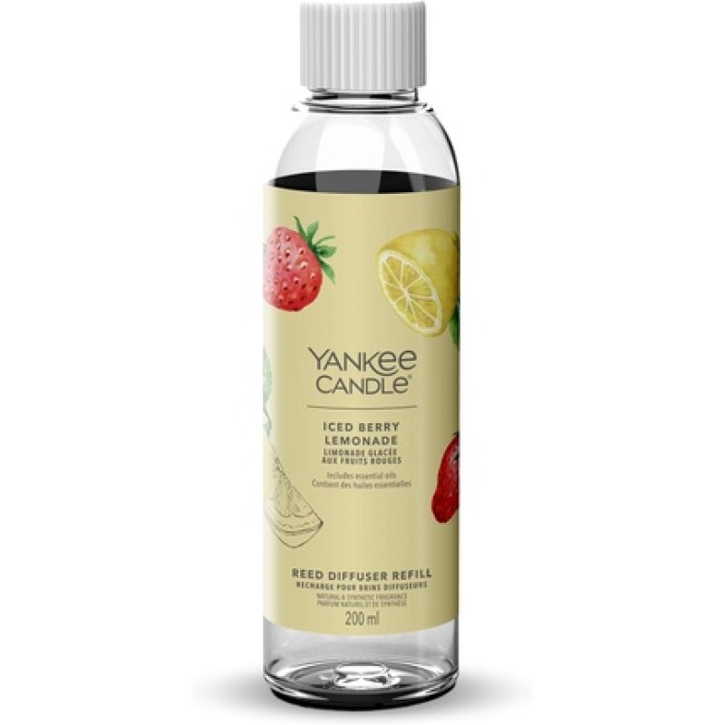 Yankee Candle Signature Reed Diffuser Refill Iced Berry Lemonade 200ml