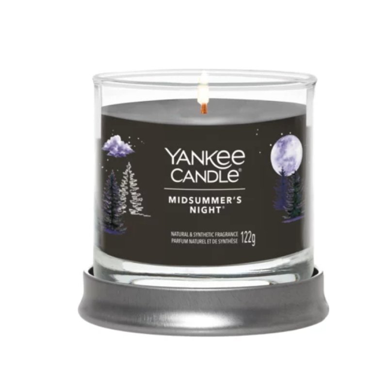 Yankee Candle 1744757E bougie en cire Cylindre Noir 1 pièce(s)
