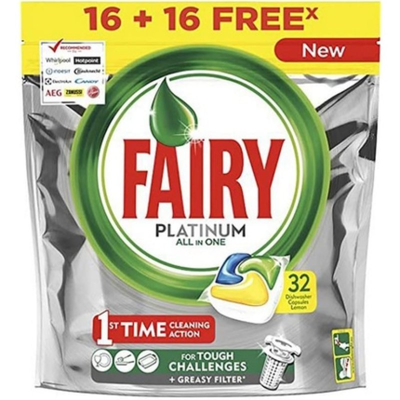 FAIRY Ultra Plus Original Dishwasher 24 Capsules