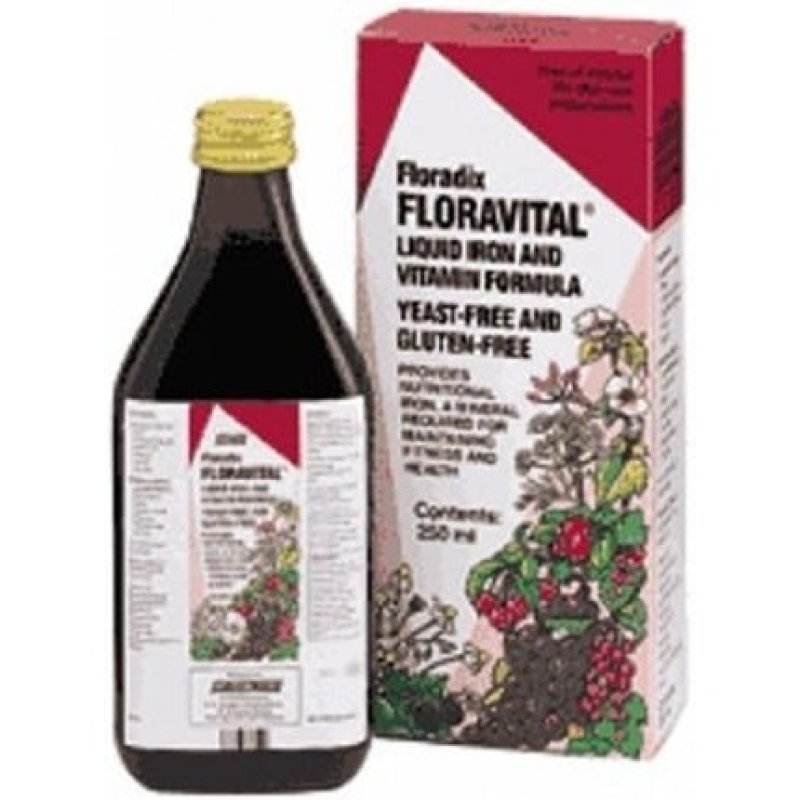 Floradix Floravital Yeast and Gluten Free 250ml