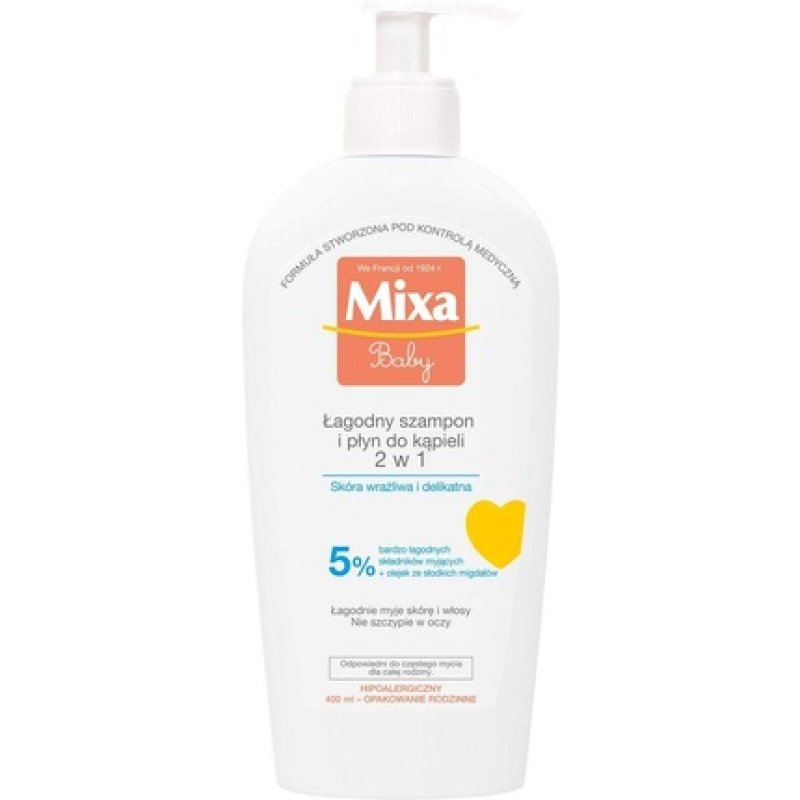 Baby Gentle Shampoo and Bath 2-in-1