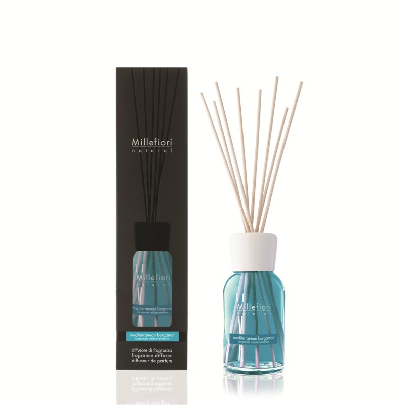 Millefiori Mediterranean Bergamot Diffuser Sticks 100ml