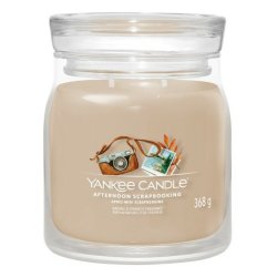 Yankee Candle 1759609E wax candle Round Amber, Apple, Bergamot, CEDAR, Eucalyptus, Ginger, Leather, Lemon, Musk,