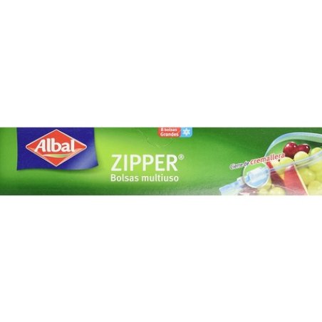 Albal - Zipper - Pouches Multipurpose - 8 Pockets - [Pack 4