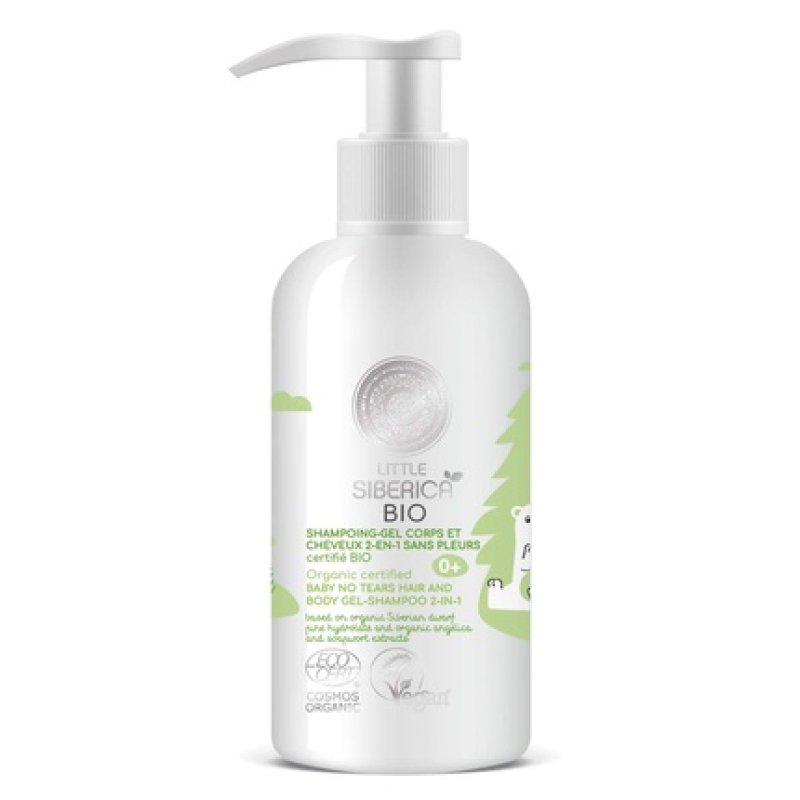 Certified Organic No Tears Body and Hair Shampoo 250ml