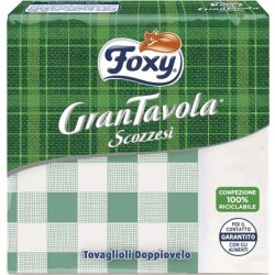 Foxy Napkins - Doppiovelo, Scottish Grantavola
