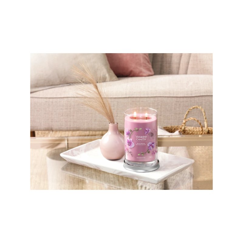 Yankee Candle Signature Scented Candle | Wild Orchid Large Tumbler Candle With