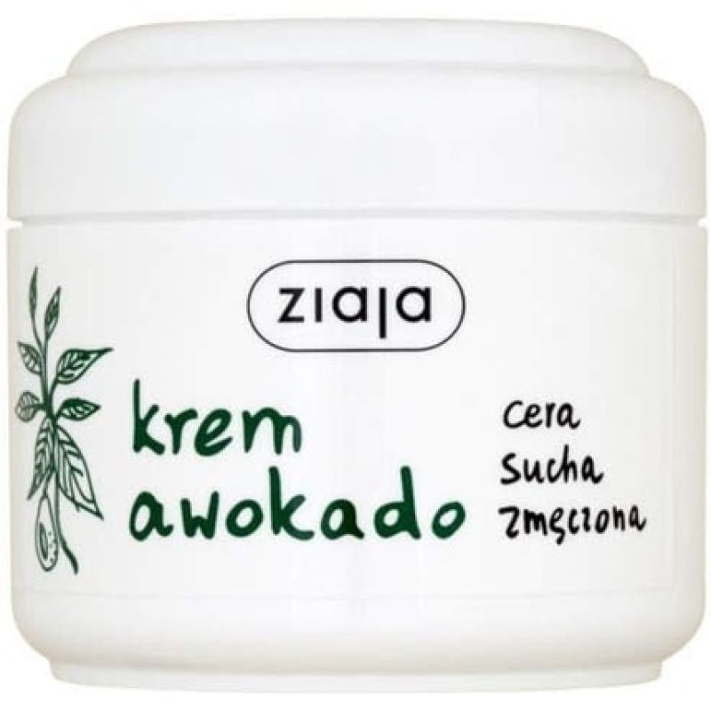 Ziaja Avocado Cream, Regenerating Day And Night Cream 75 Ml