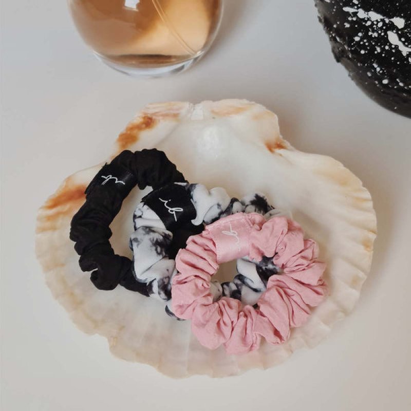 Invisibobble LOOP Be Gentle Hair Ties 3 Pack - Designed for Fine Thin Hair Types - Strong Hold All Day Long - Slick