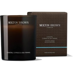 Molton Brown Coastal Cypress & Sea Fennel Signature Scented Single Wick Candle 190g