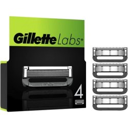 Gillette Labs Razor Blades for Men - Pack of 4 Razor Blade Refills