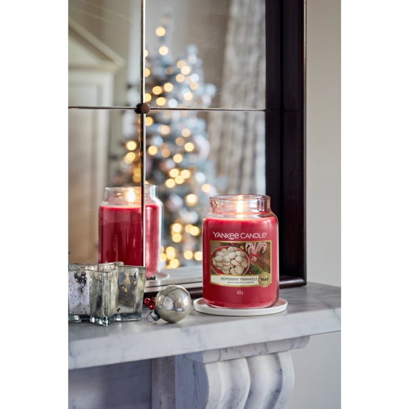 Yankee Candle Scented Candle | Peppermint Pinwheels Large Candle In Jar