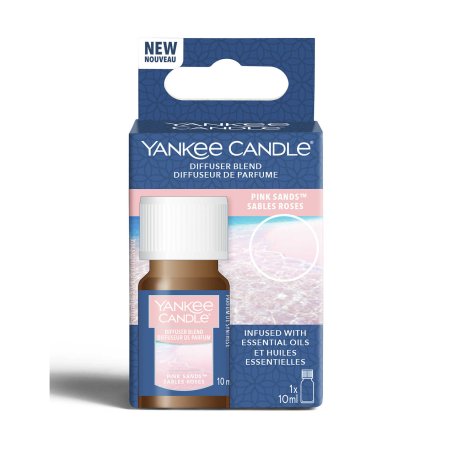 Yankee Candle Ultra Sonic Aroma Diffuser Oil | Refill Pack Pink Sands | 10 Ml