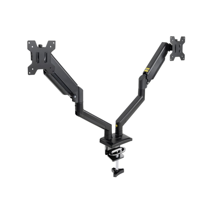 TooQ DB1434TNR-B monitor mount / stand 86.4 cm (34") Desk Black