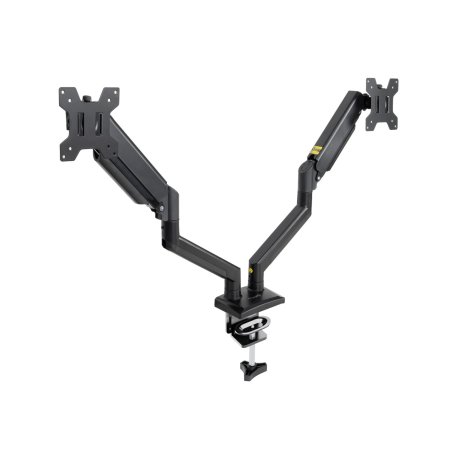 TooQ DB1434TNR-B monitor mount / stand 86.4 cm (34") Desk Black