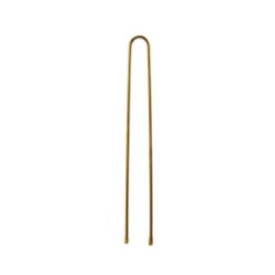 Beter 12 Hair Pins, Smooth, Bronze, 6 Cm hair accessory