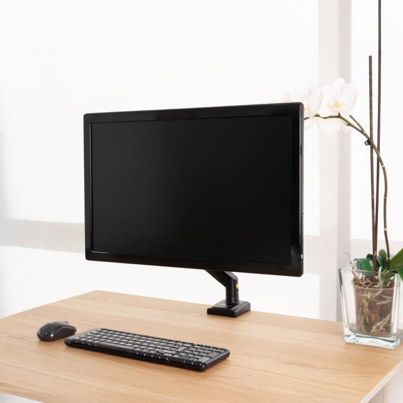 TooQ DB1334TNR-B monitor mount / stand 86.4 cm (34") Desk Black