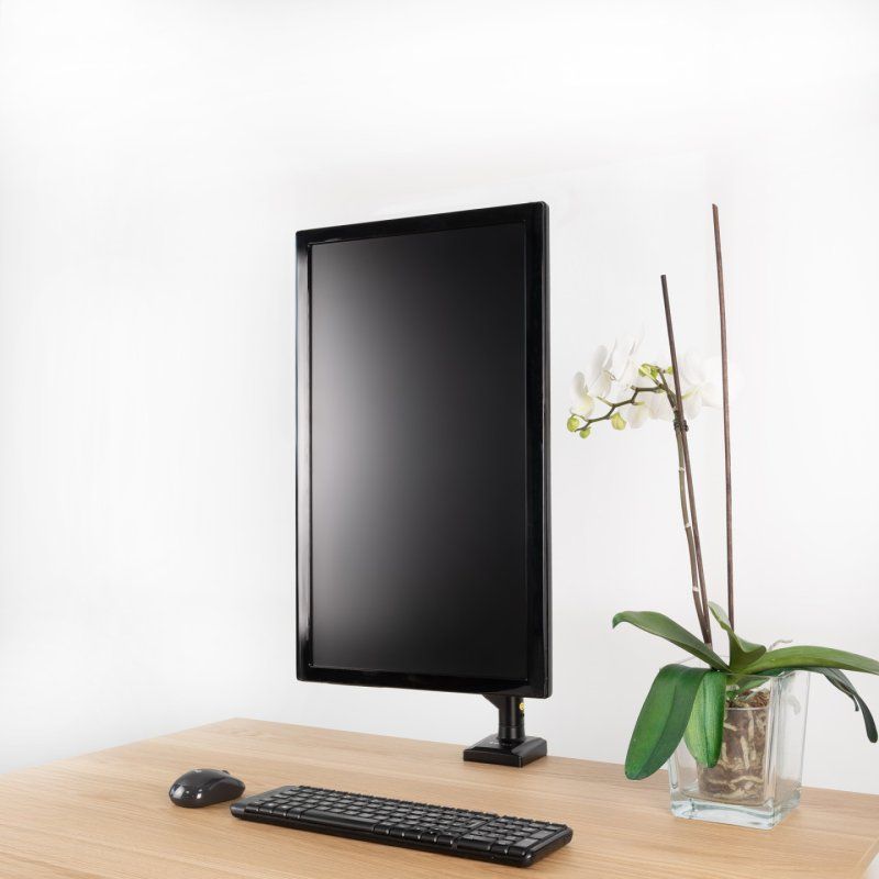 TooQ DB1334TNR-B support d'écran plat pour bureau 86,4 cm (34") Noir