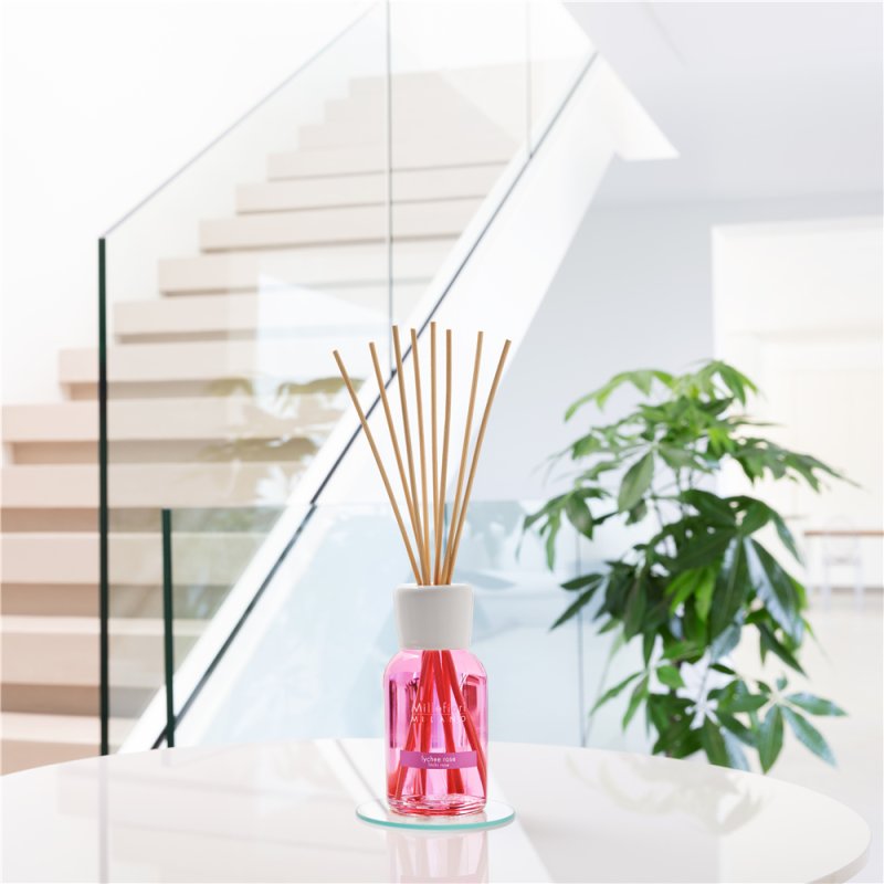 Millefiori Milano Fragrance Diffuser Sticks Lychee Rose 100ml