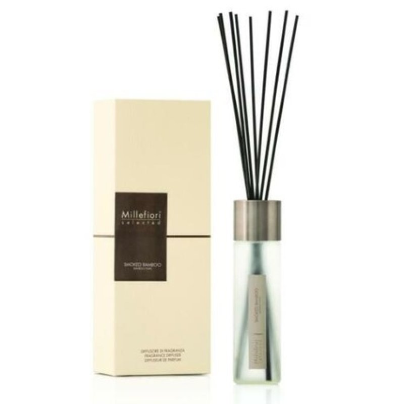 Millefiori Selected Room Fragrance Smoked Bamboo 350ml