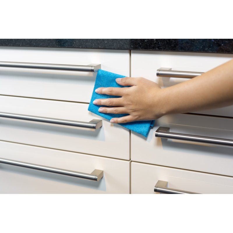 Vileda 148312 Chiffon de nettoyage Microfibre, Polyacétate de vinyle Bleu, Rose 2 pièce(s)