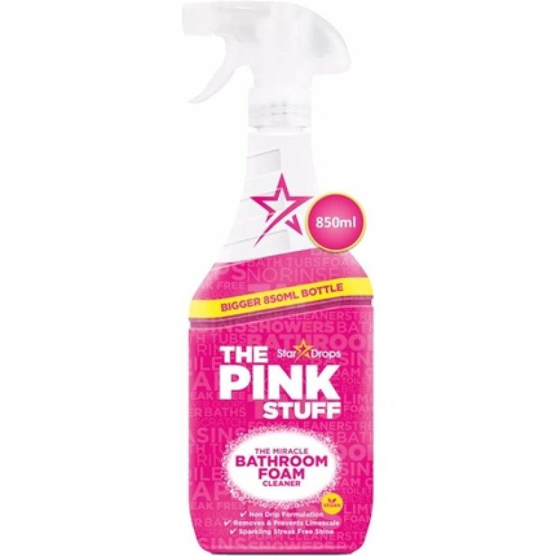 The Pink Stuff Bathroom Foam Cleaner and Toilet Cleaner