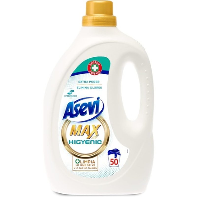 Asevi Max Hygienic Detergent Cleaning Clothes 2900ml