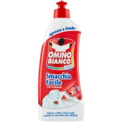 OMINO BIANCO Smacchiatore Facile Stain Remover for Easy Cleaning of Fabrics and Surfaces