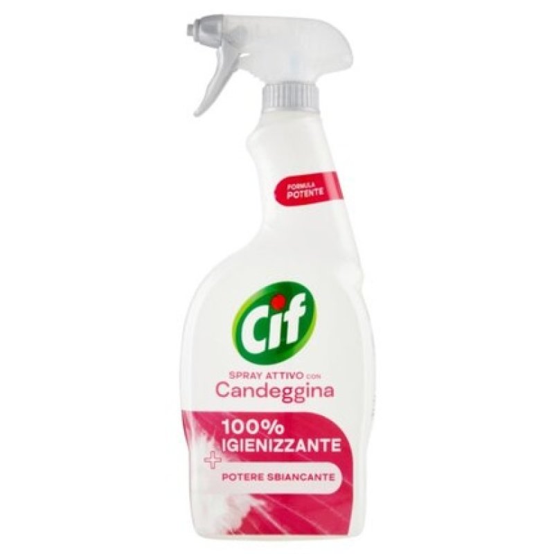 Cif Active Spray With Bleach For Laundry And Surfaces - 650ml