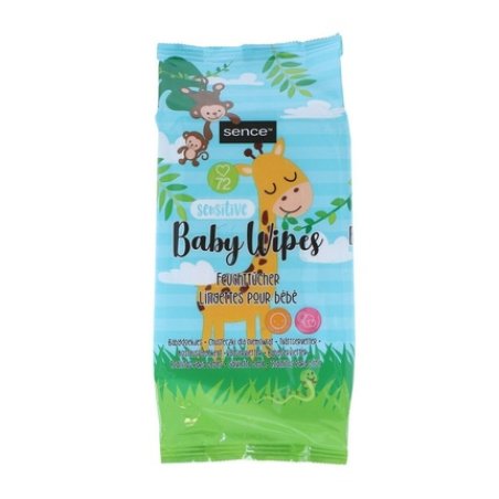 Sence Baby Wet Wipes 72 Pieces Sensitive