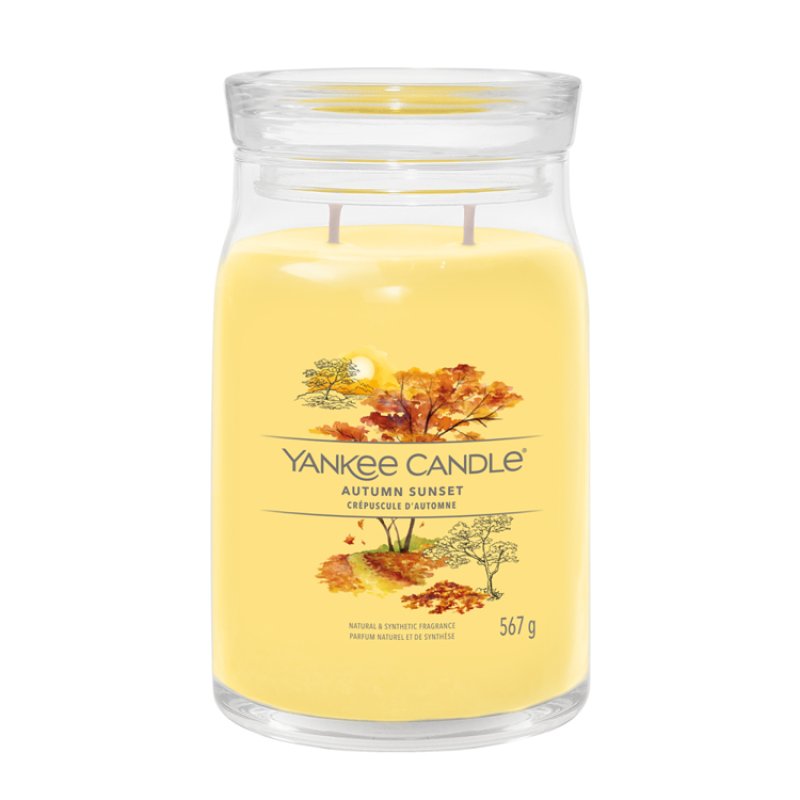 Yankee Candle Signature Scented Candle | Large Long Burning Candle "Autumn