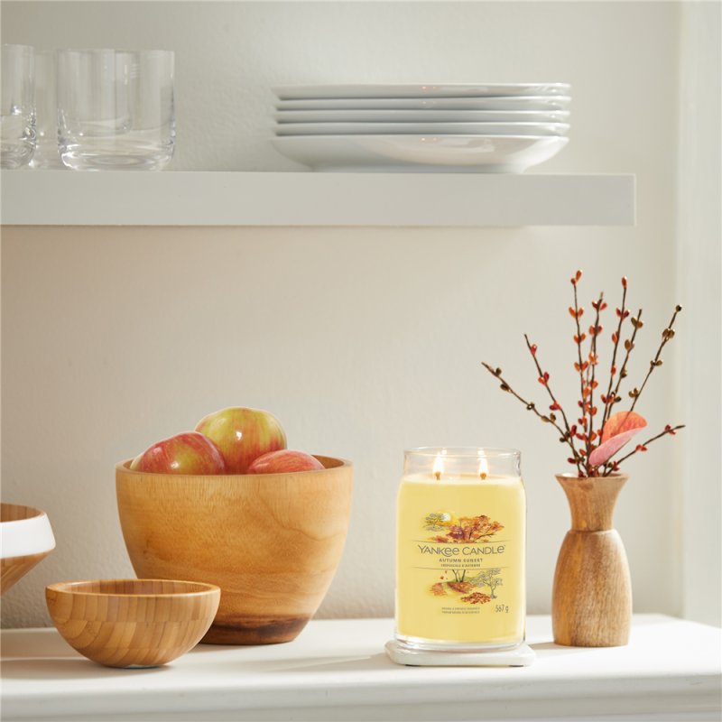 Yankee Candle Signature Scented Candle | Large Long Burning Candle "Autumn