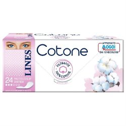 LINES Cotone Sanitary napkin 24 pc(s)