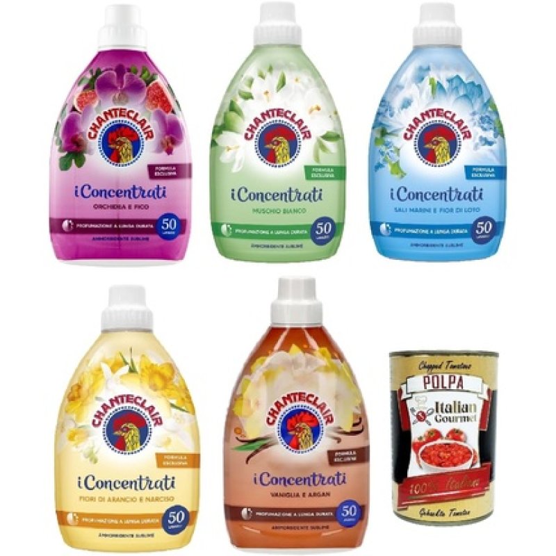 Testpaket CHANTECLAIR Concentrated Fabric Softener Long Lasting Scent 50 Washes Detergent Italian Gourmet Pulp 400g