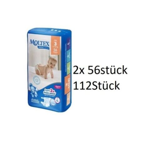 Moltex Premium Comfort Gr.3 4-10 KG Baby Diaper