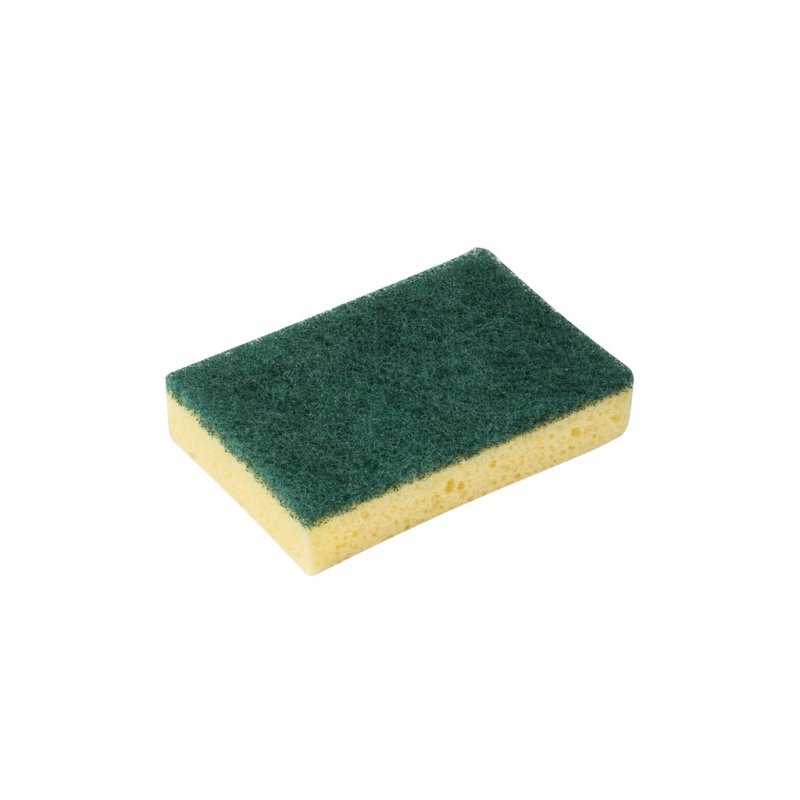 Vileda 139924 éponge Rectangulaire Fibre Vert, Jaune 3 pièce(s)